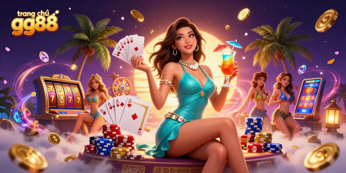 Experience the vibrant energy of trang chủ gg88 with dynamic casino elements and a captivating atmosphere.