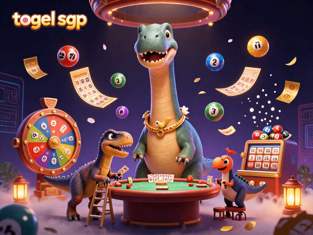 Taruhan togel sgp dengan momen menarik dan bola lotere berwarna-warni yang bergerak dinamis.