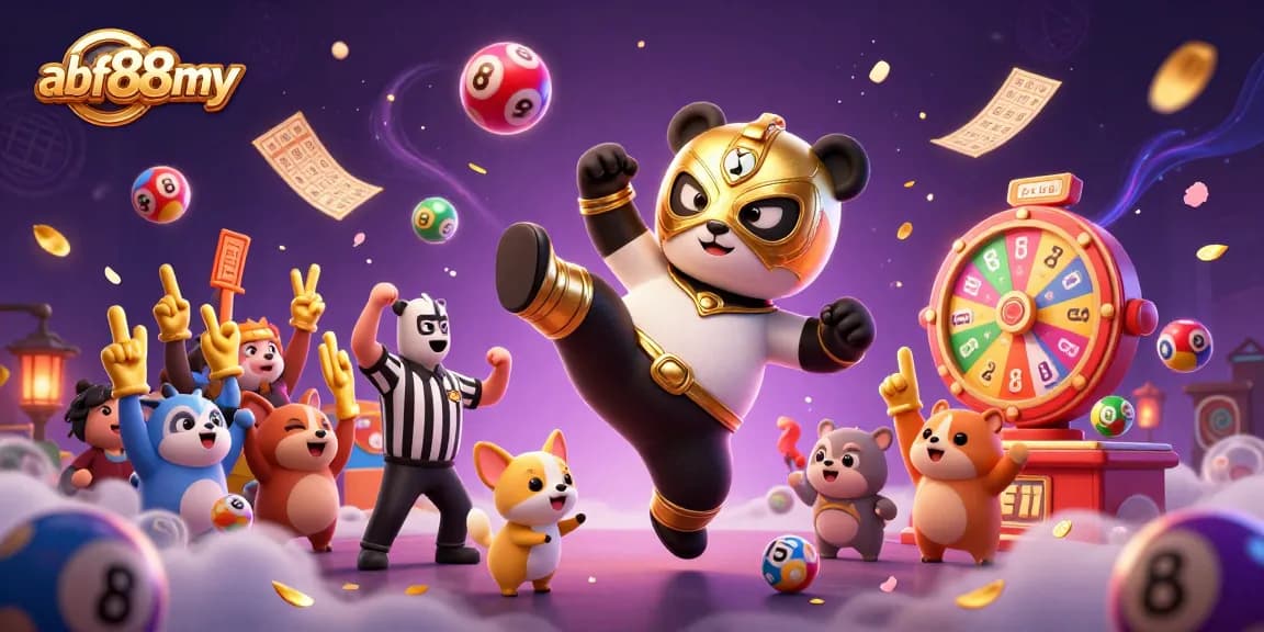 Join the excitement at afb88my with dynamic cartoon characters and vibrant lottery elements.