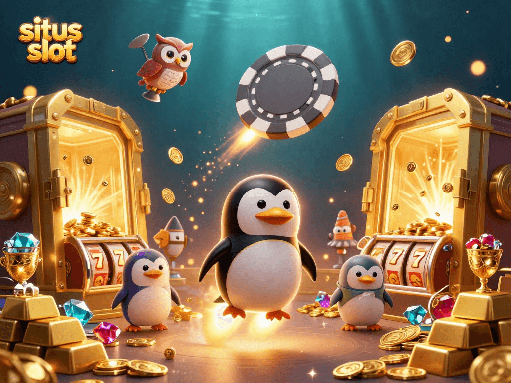 Temukan situs slot terbaik dengan permainan jackpot yang menggiurkan dalam ilustrasi menakjubkan.