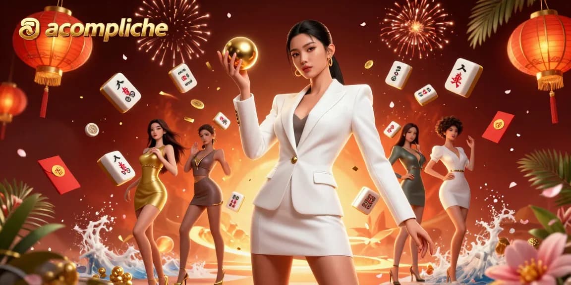 Spin the wheel of fortune with accomplice as a stunning Asian woman showcases her confidence at the casino.