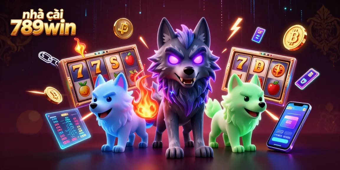 Engage with nhà cái 789win in an electrifying slot adventure with captivating 3D wolf characters.