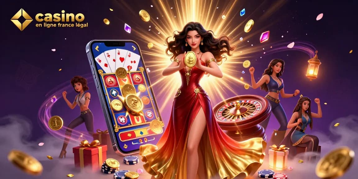 Vivez l'excitation du casino en ligne France légal avec une image époustouflante de jeux et de richesses.