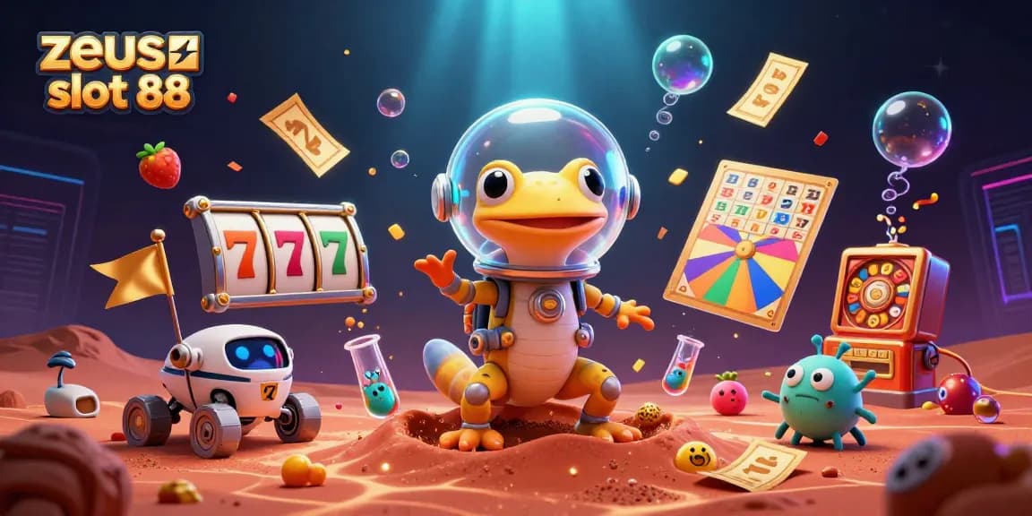 Experience thrilling gameplay with zeus slot 88 in a captivating Martian casino adventure.
