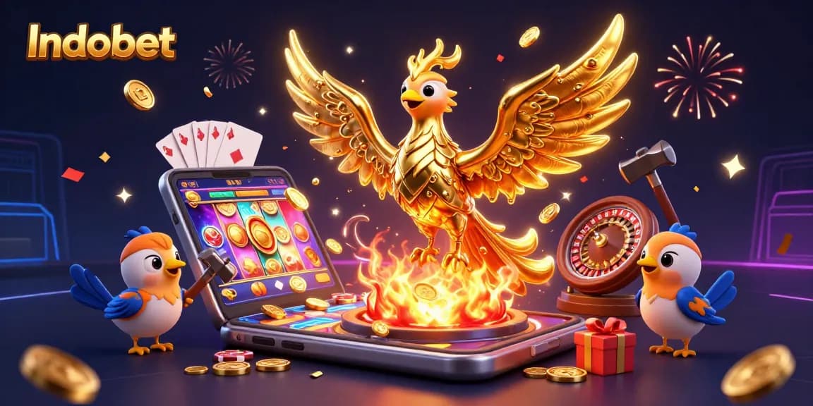 Indobet menghibur pemain dengan ilustrasi kasino yang menakjubkan dan berwarna-warni.