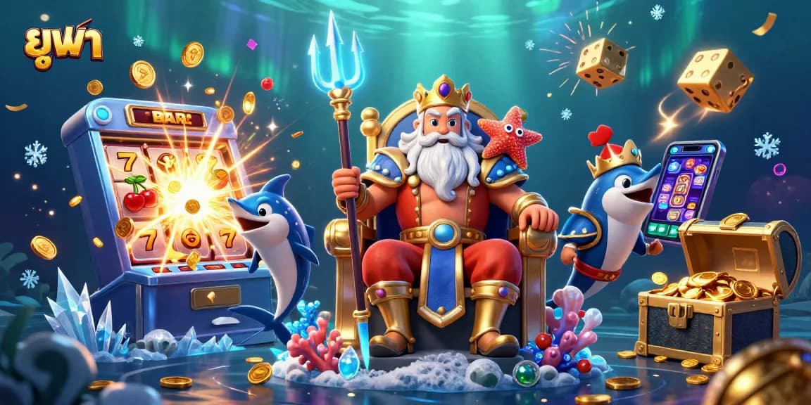 Experience the thrilling ยูฟ่า action with dynamic slot machines and casino elements featuring Neptune.
