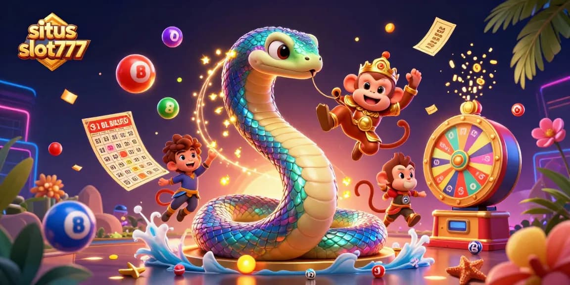 Experience endless fun with situs slot777 surrounded by dynamic gaming elements.