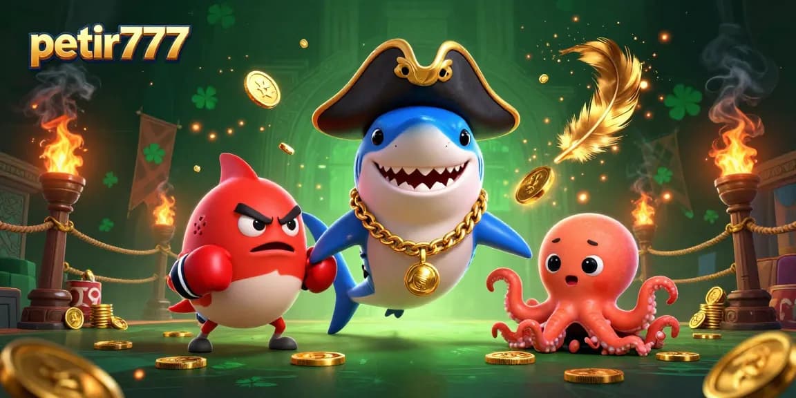 Spin to win big with petir777 in this dynamic casino adventure featuring vibrant characters and gold!