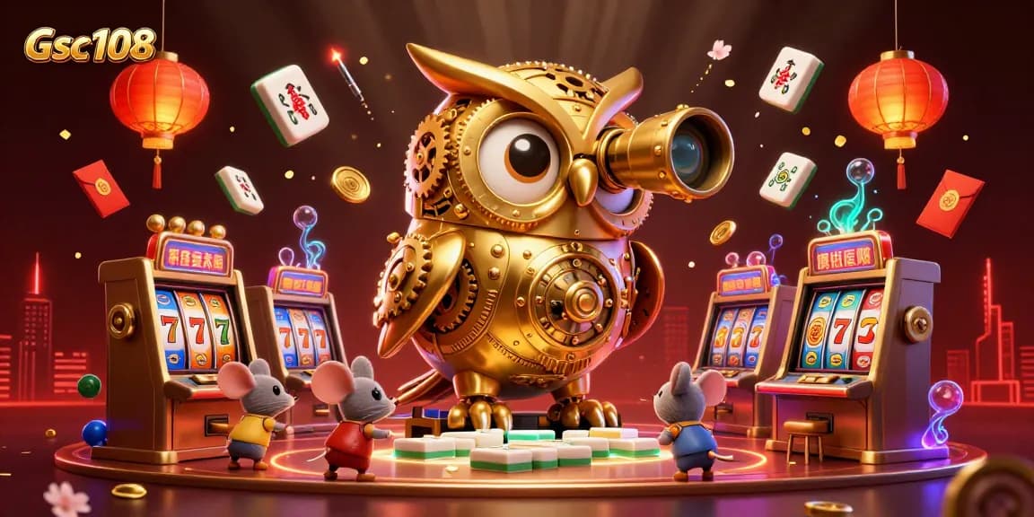 Gsc108 menawarkan pengalaman bermain slot yang mendebarkan dengan mesin slot yang berkilauan dan penjudi yang bersemangat.