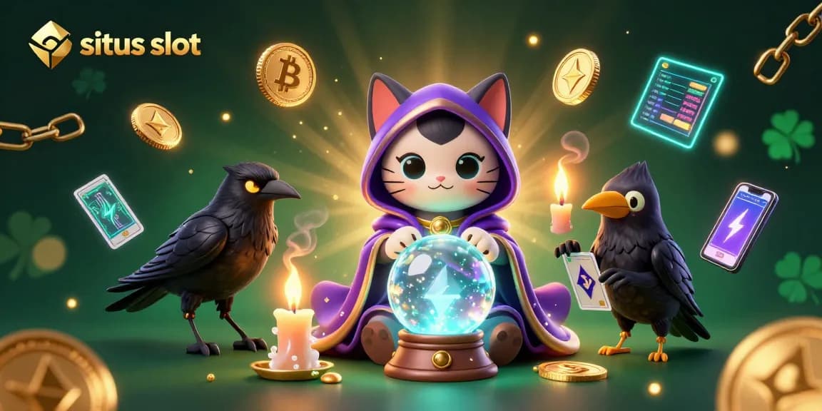 Engage with situs slot games featuring vibrant characters and crypto elements for a thrilling experience.