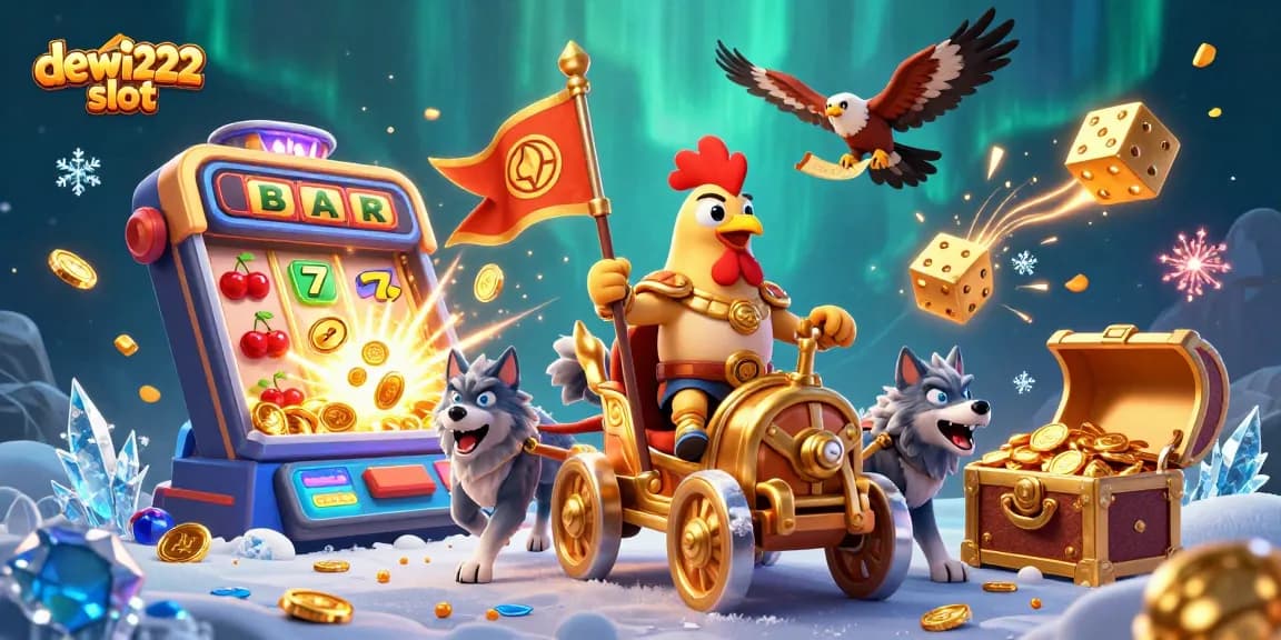 Experience thrilling wins with dewi222 slot, featuring vibrant symbols, and jackpot bursts.