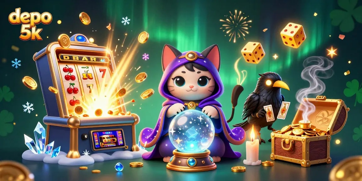 Raih kemenangan dengan depo 5k melalui slot mesin yang menakjubkan dan peluang tinggi!