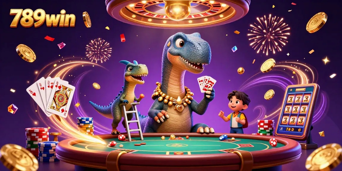 Get lucky at 789win with thrilling poker gameplay featuring dynamic casino elements and 3D characters.