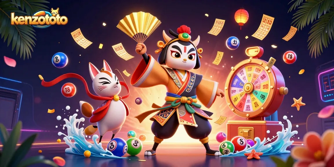 Engage with kenzototo's vibrant gaming experience featuring dynamic lottery and casino elements.
