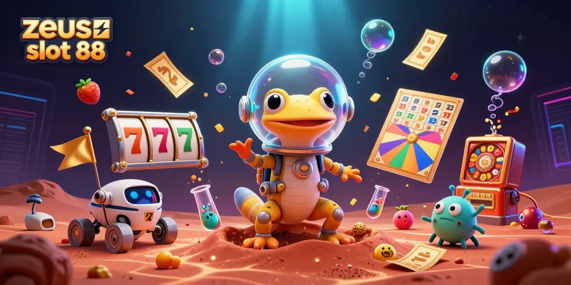 Experience thrilling gameplay with zeus slot 88 in a captivating Martian casino adventure.