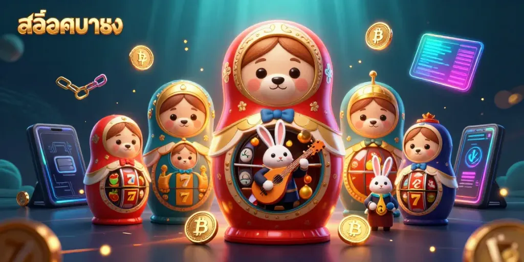 เล่นเกมสล็อตมาแรงผ่านภาพการ์ตูน 3 มิติที่เต็มไปด้วยสีสันและความสนุก