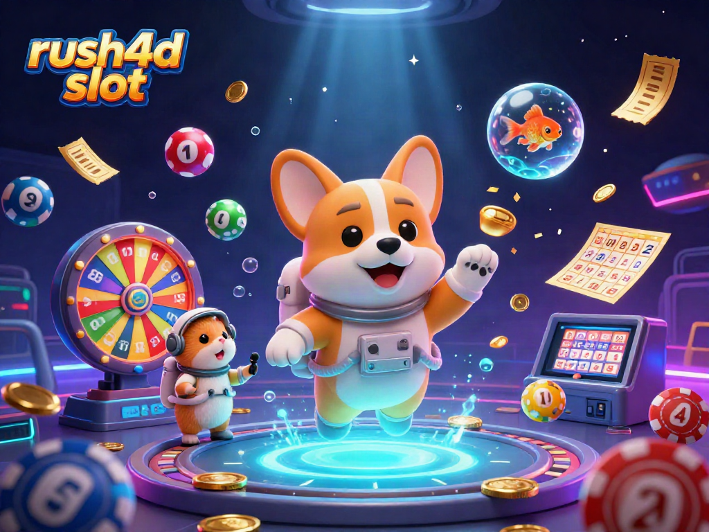 Genggam peluang besar dengan rush4d slot di kasino luar angkasa yang meriah ini!