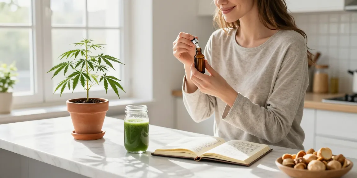 What is the legal vaping age in Cyprus: Pure CBD oil and hemp extract showcased in a wellness setting, promoting natural health and safe usage.
