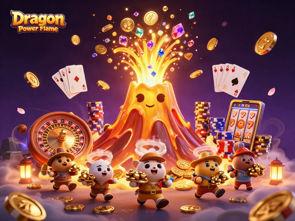สนุกไปกับ Dragon Power Flame และชนะสล็อตโดยการหมุนวงล้อ!