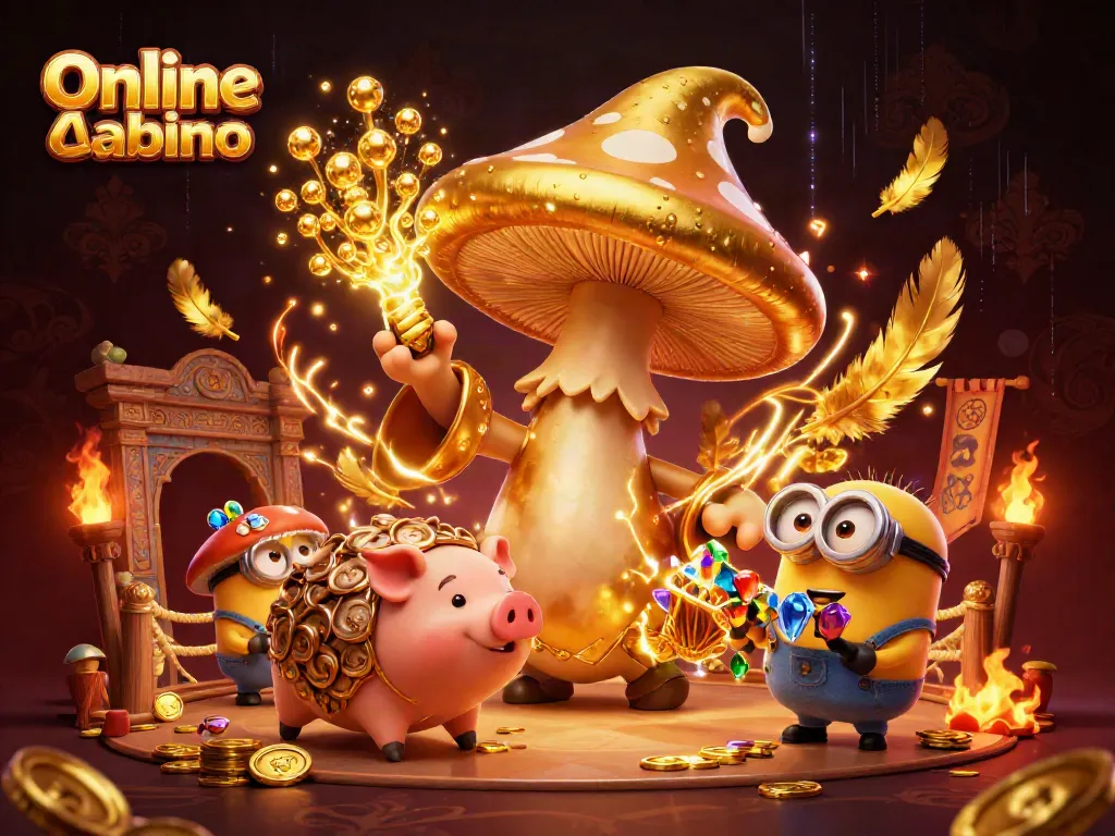 Engage in thrilling gaming experiences at Online Casino Alberta with our magical 3D scene.