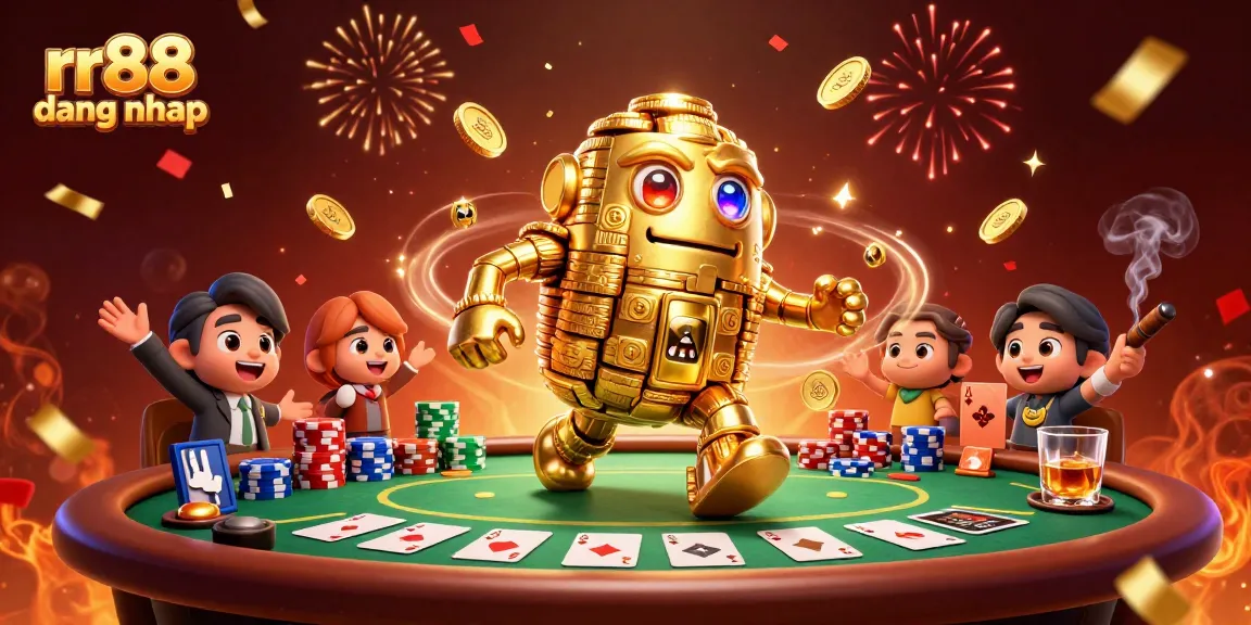 Experience thrilling gameplay at rr88 dang nhap in this vivid illustration featuring vibrant casino elements.